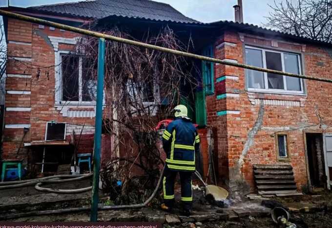 Пожежа на Харківщині забрала життя двох пенсіонерів