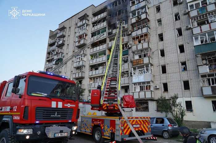 Удар по Черкащині: кількість постраждалих зросла до шести, серед них - дитина
